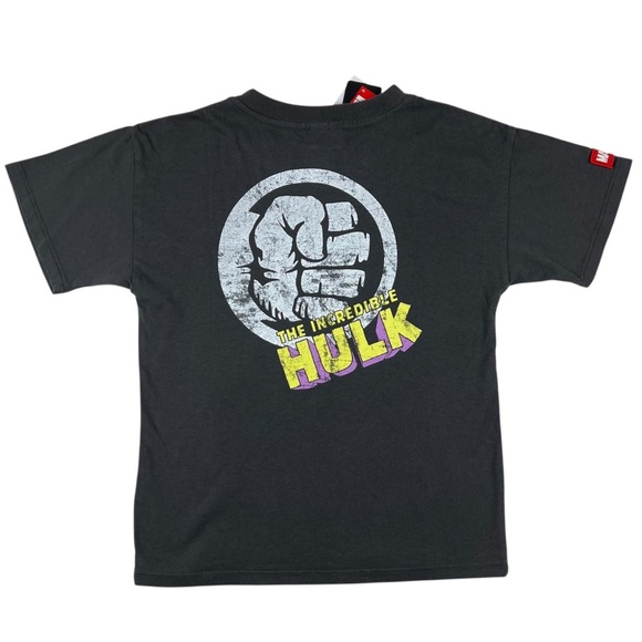 Cotton On Kids Marvel The Hulk Short Sleeve Graphic T-shirt - Size 7 - Picture 3 of 5